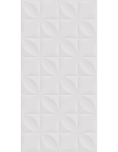 Porcelánico Lume Botánico Branco 45x90cm 1ra. Calidad