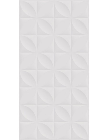 Porcelánico Lume Botánico Branco 45x90cm 1ra. Calidad