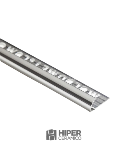 Perfil J Moldumet A2 Guardacanto Aluminio 9mm