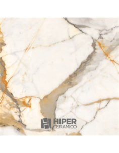 Porcelánico Lume Calacata Gold 86x86cm 1ra. Calidad