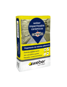 Adhesivo Weber Cerámicos Impermeable con Ceresita 25kg