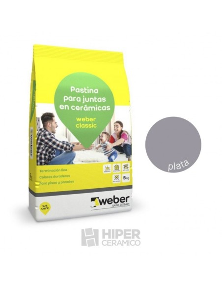 Pastina Weber Classic Plata 5 Kg