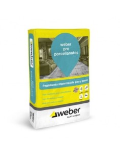 Adhesivo Weber Pro Porcellanatos 25kg