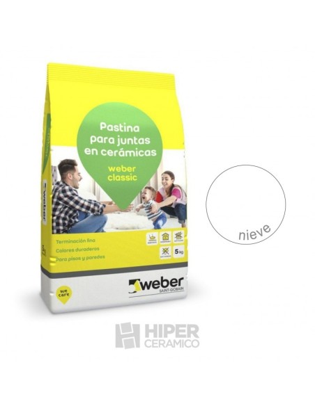 Pastina Weber Classic Nieve 5 Kg