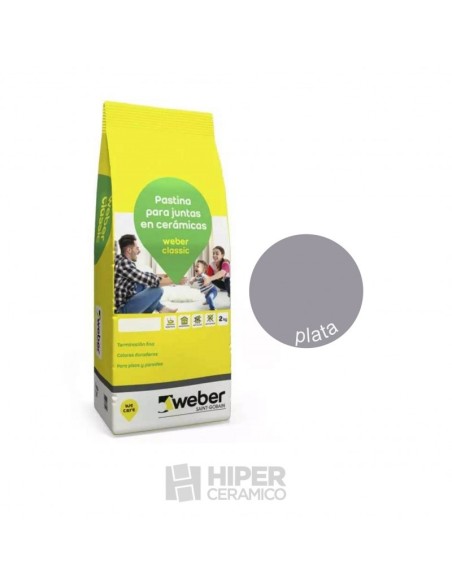 Pastina Weber Classic Plata 2kg