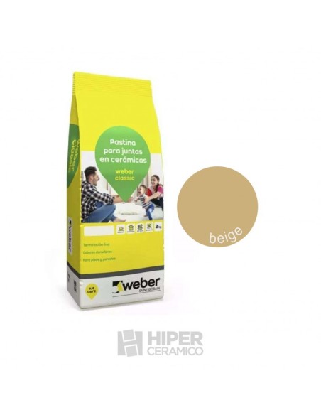 Pastina Weber Classic Beige 2kg