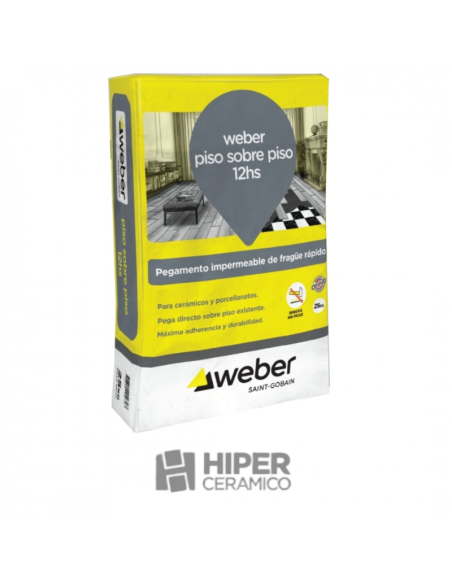 Adhesivo Weber Renovación 12hr 25kg