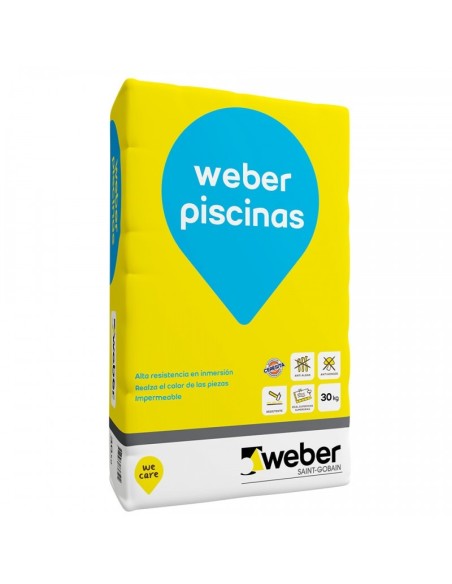 Adhesivo Weber Piscinas 30 Kg