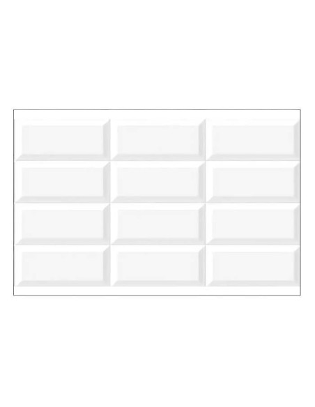 Revestimiento Alberdi Axella Blanco 28x45cm 1ra. Calidad