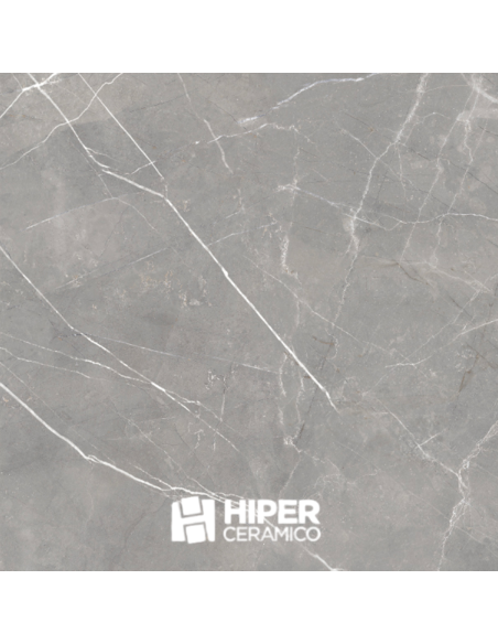 Cerámica Cerro Negro Paris Brillante Gris 51x51cm 1ra. Calidad