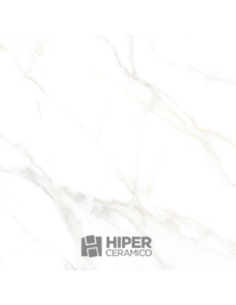 Piso Pulido Cañuelas Cannes Blanco 60x60cm 1ra. Calidad